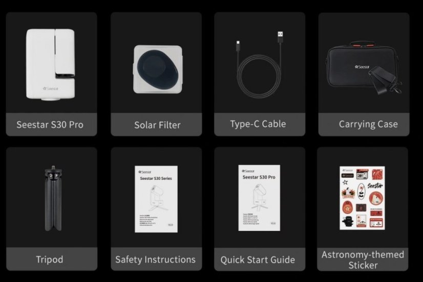 ZWO Seestar S30 PRO ED APo 30/160mm f/5.3